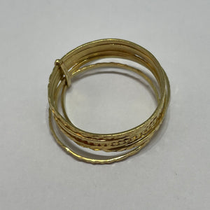 Bagues en Or Jaune 18K - Taille 58