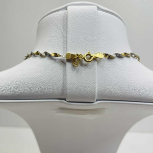 Collier Ras du Cou en Or 18K  3.12 Grs