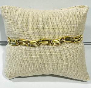 Bracelet Maillon Or Jaune 18 K - 11.22 G
