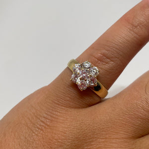 Bague Chou Marguerite en Or Jaune 18K - Taille 58