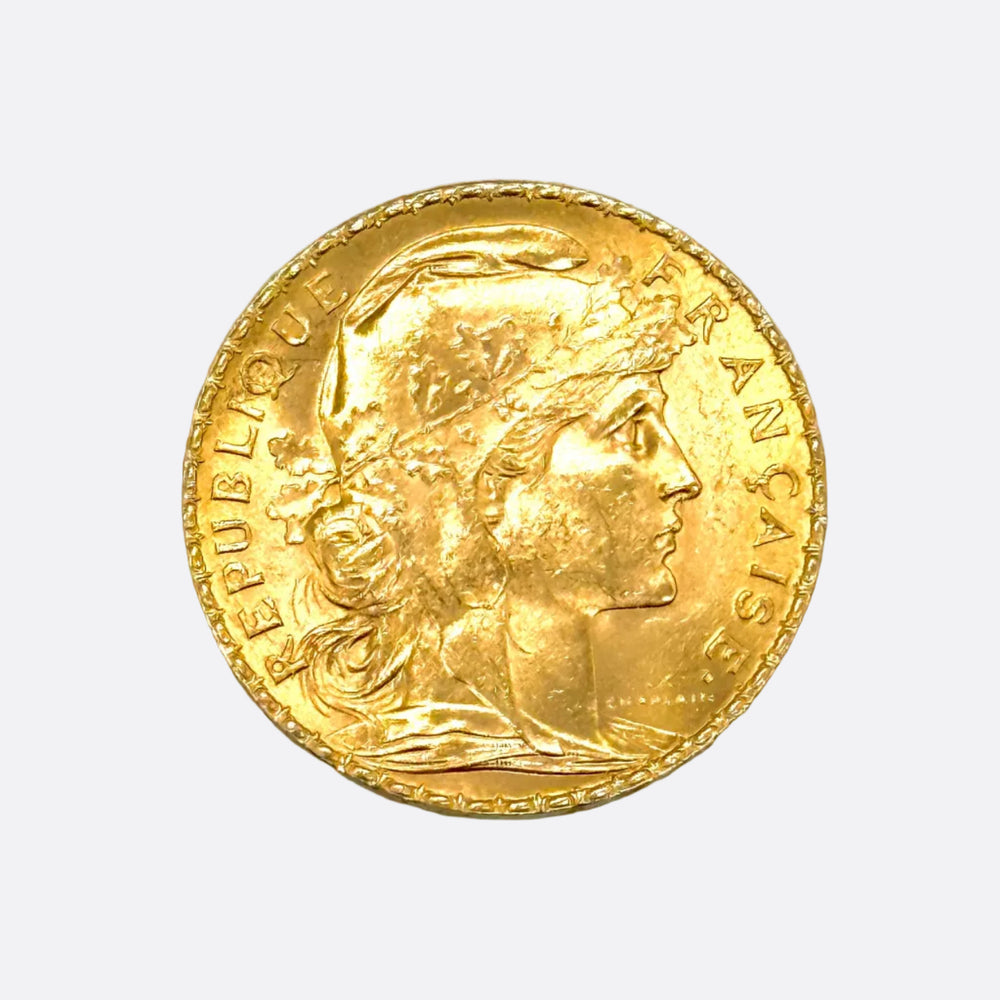 20 Francs en Or Jaune   20K - 6.46G