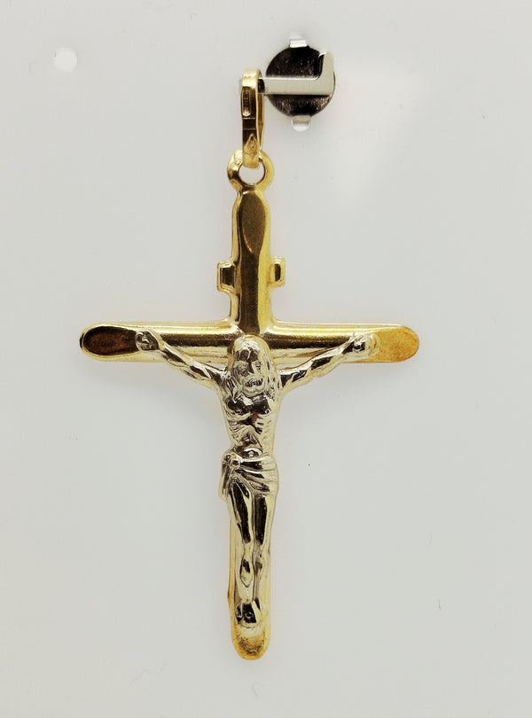 Pendentif Croix en Or Jaune 18K - 1.63 Grs