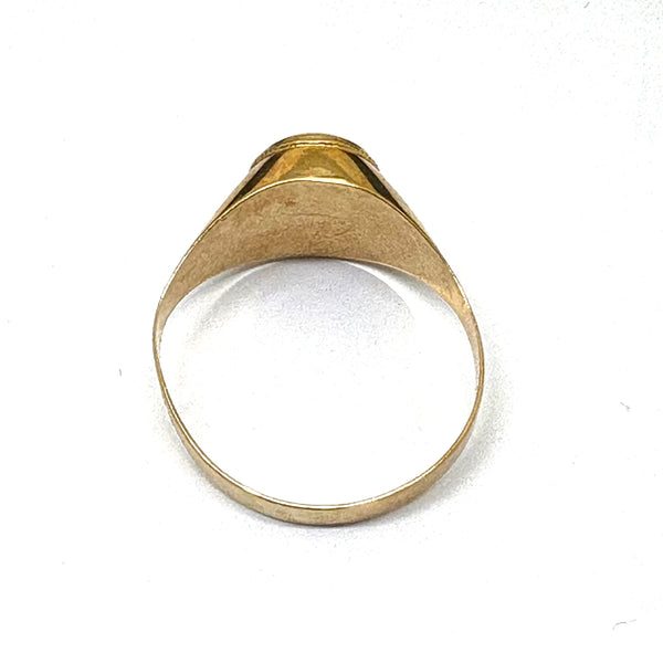 Bague en Or Jaune 18 K - Taille 64.5 - 2.22 G