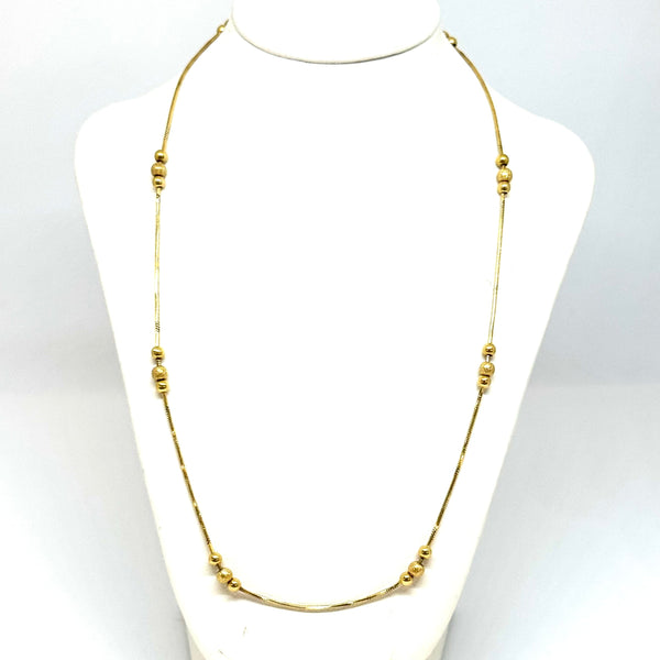 Collier Princesse en Or Jaune 18k