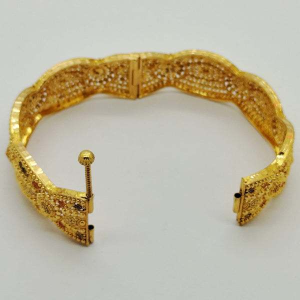 Bracelet manchette en or 22K - 6.5cm - 36.23gr