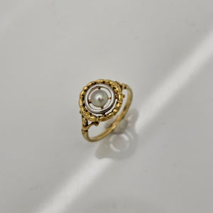 Camée en Or Jaune 18 K - Taille 53