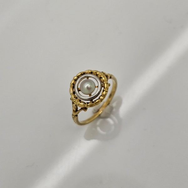 Camée en Or Jaune 18 K - Taille 53
