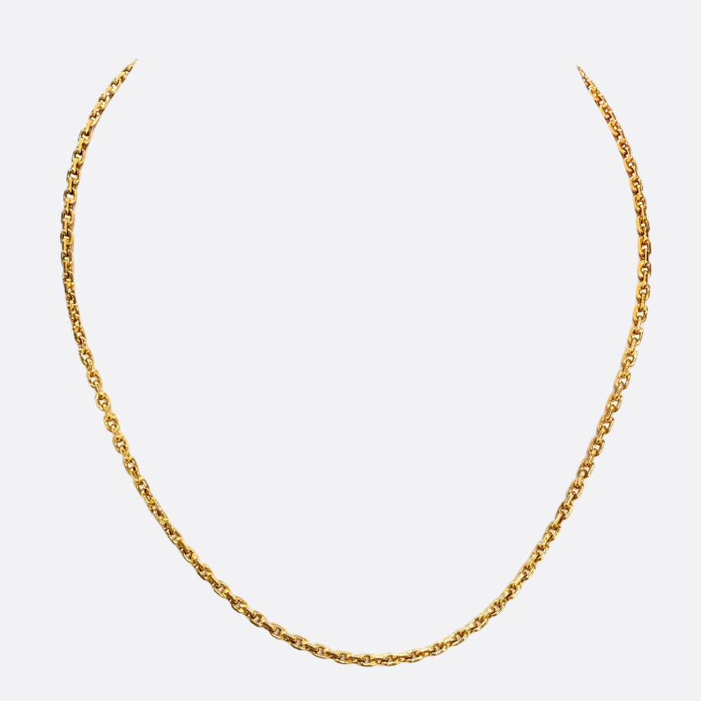 Collier chaine en Or jaune 18K - 13.51g