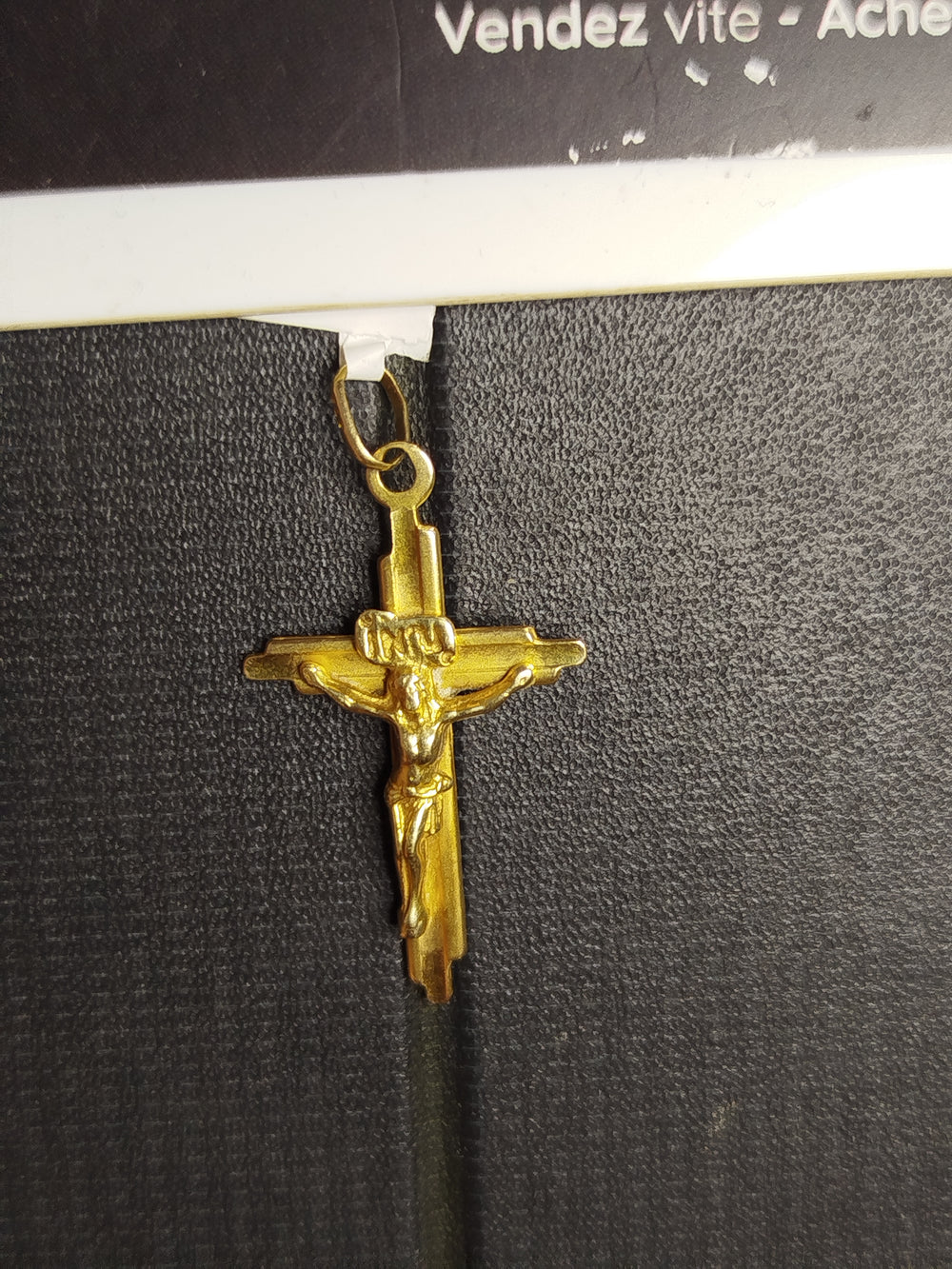 Pendentif Croix en Or 14K