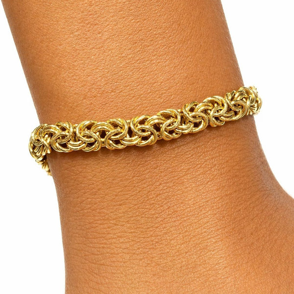 Bracelet en or jaune 18 K - 11.60 G