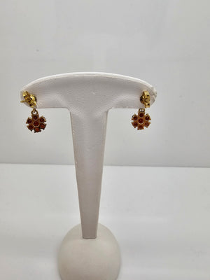 Boucles d'oreilles en Or Jaune 18K - 3.74 Grs