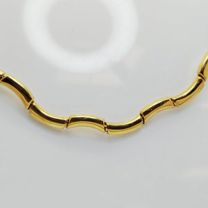 Collier Ras du Cou Or Jaune 18K -  23,90g