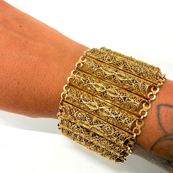 Bracelet en Or jaune 18K - 76.23 Grs