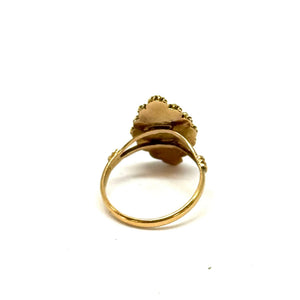 Bague Ancienne Or Jaune 18 Carats