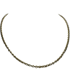 Collier Princesse Maille Jaseron Or 18K - 2.69Grs