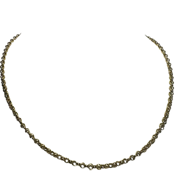 Collier Princesse Maille Jaseron Or 18K - 2.69Grs