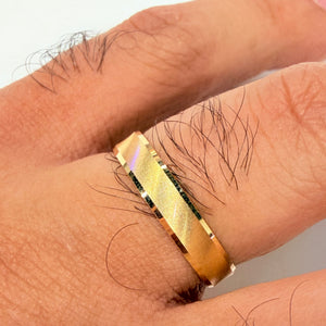 Bague Alliance Or Jaune 18k - Taille 59