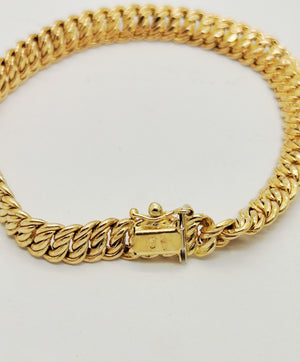Bracelet en or jaune 18K - 9.23 Grs