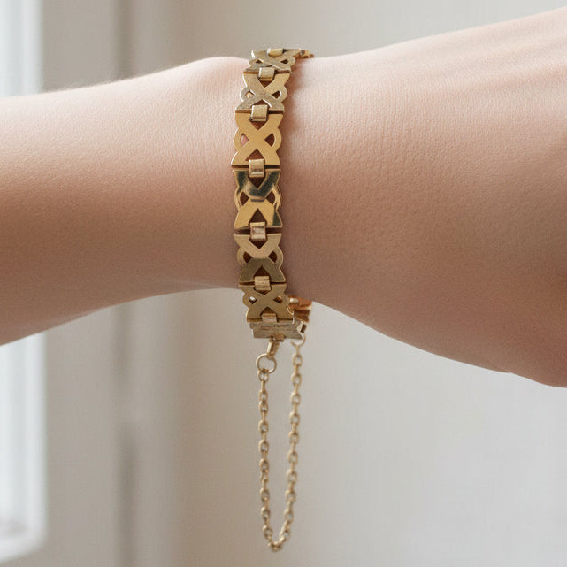 Bracelet Jonc en Or Jaune 18K