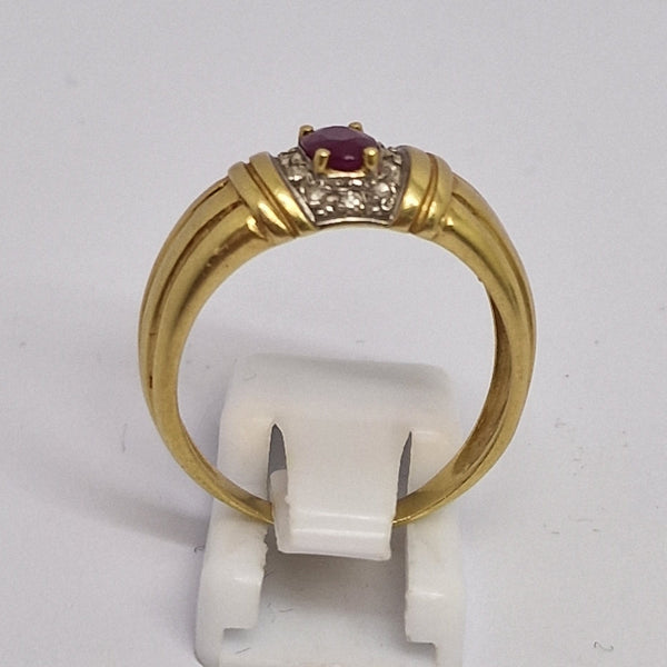 Bague en OR jaune 18K Taille-60