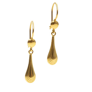 Boucles d'oreilles Dormeuses Or Jaune 18k - 2.74 Grs