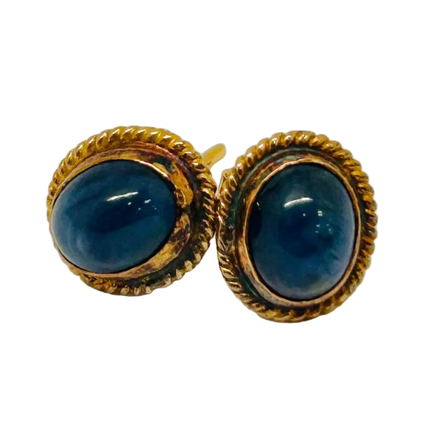 Boucles d'oreilles Clou en Or Jaune 18K - 3.28Grs