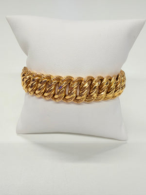 Bracelet en Or Jaune 18k - 30.92 Grs