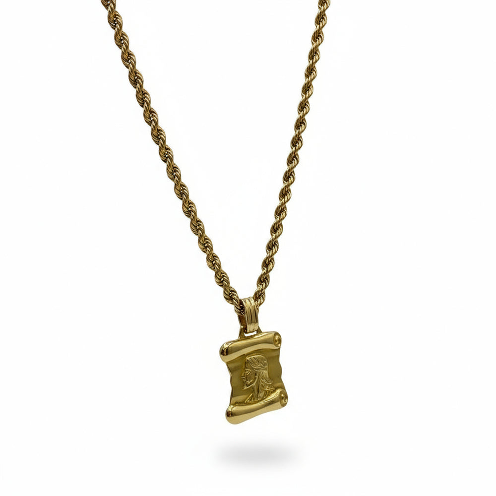 Collier Ras du Cou en Or Jaune 18K - 24.08g