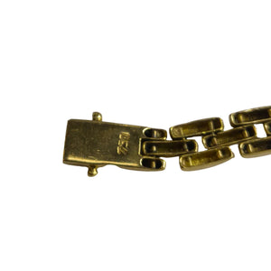 Bracelet Barrettes en Or Jaune 18K