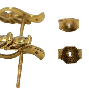 Boucles d'oreilles en Or Jaune 18K - 1.75G