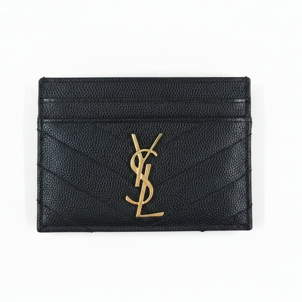 Maroquinerie YSL Cassandre Porte Carte Cuir