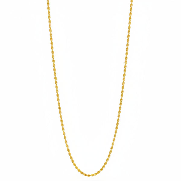 Collier Sautoir en Or Jaune 18k