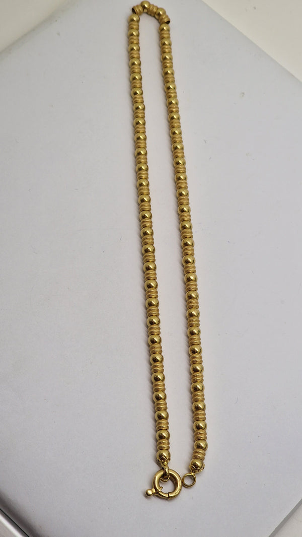 Collier Princesse Or Jaune 750/1000 (18K) Lg 42,5cm