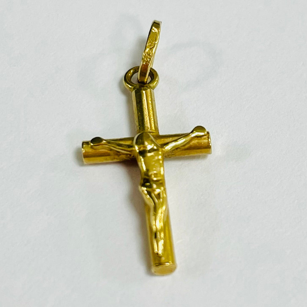 Pendentif Croix en Or Jaune 18K - 1.27G