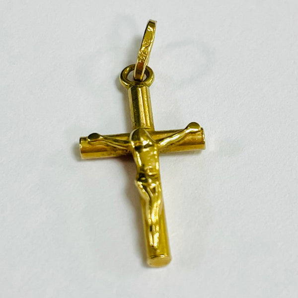 Pendentif Croix en Or Jaune 18K - 1.27G