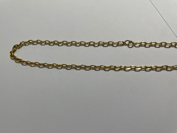 Collier Sautoir en Or Jaune 18K 46.5 Grs