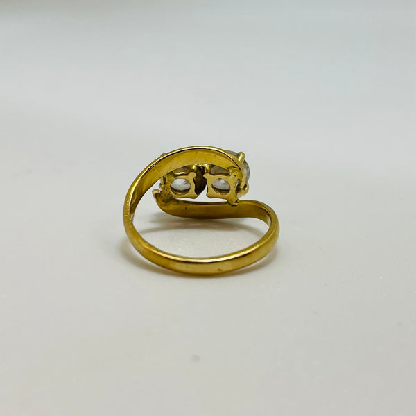 Bague en Or Jaune 18K Taille-52