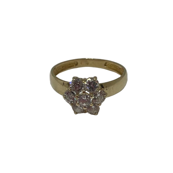 Bague Chou Marguerite en Or Jaune 18K - Taille 58