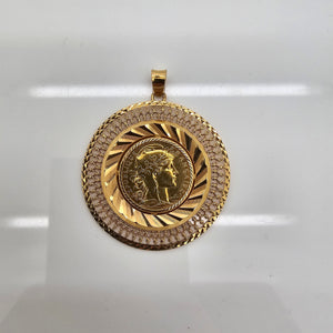 Pendentif en Or Jaune 22K - 13.57G