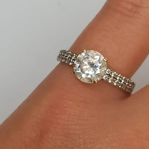 Bague en or 18k -  2.18 G