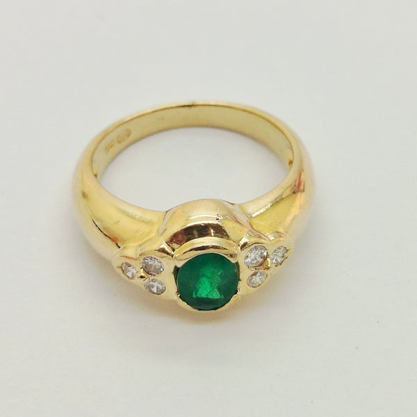 Bagues en or jaune 18 K - Taille 57 - 6.43 G