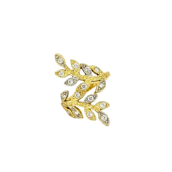 Bague en Or Jaune 18 K - Taille 55 - 4.71 G