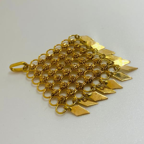 Pendentif Symbole en Or Jaune 18 Carats – 7,14 Grs