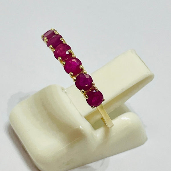 Bague en Or Jaune 18K - Taille 54