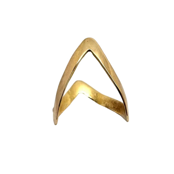 Bagues africaines en or jaune 18 carats