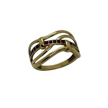 Bague en Or Jaune 18k - 3.30 G