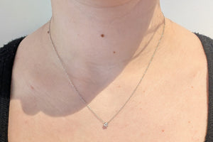Collier en Or Blanc 18K - 2.12 Grs