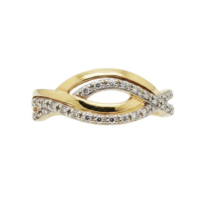 Bague en Or jaune 18K - Taille 55 - 2.33G