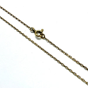 Collier longue chaîne en Or 18K - 3.02g