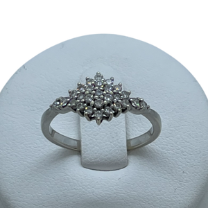 Bague en Or Blanc 18K Taille-54